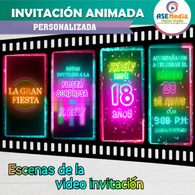 Bely y Beto – Video Invitación Animada de Cumpleaños para WhatsApp