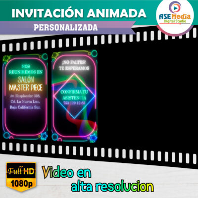 Bely y Beto – Video Invitación Animada de Cumpleaños para WhatsApp