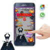 Halloween, Maléfica – Invitación Interactiva de Cumpleaños para WhatsApp