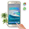 Yacht Party – Invitación Interactiva de Cumpleaños para WhatsApp