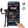 Huggy Wuggy, Poppy Playtime – Invitación Interactiva de Cumpleaños para WhatsApp