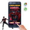 Spiderman Miles Morales – Invitación Interactiva de Cumpleaños para WhatsApp
