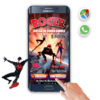 SpiderMan a Través del Spider Verso – Invitación Interactiva de Cumpleaños para WhatsApp