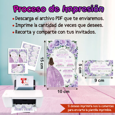 Mis XV Años, Mundo Marino Invitación Digital