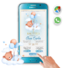 Bautizo Osito – Invitación Interactiva para WhatsApp