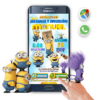 Minions – Invitación Interactiva de Cumpleaños para WhatsApp