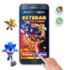 Sonic, Shadow y Amigos – Invitación Interactiva de Cumpleaños para WhatsApp