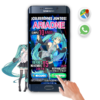 Vocaloid, Hatsune Miku – Invitación Interactiva de Cumpleaños para WhatsApp