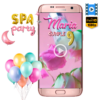 SPA Party, Fiesta SPA para Niñas – Video Invitación Animada de Cumpleaños para WhatsApp