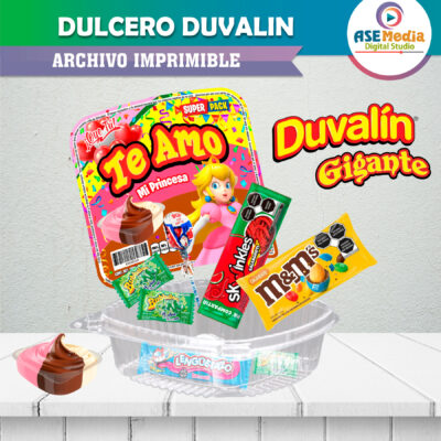 Día de San Valentín, Amor y Amistad | Plantillas Duvalín para Imprimir