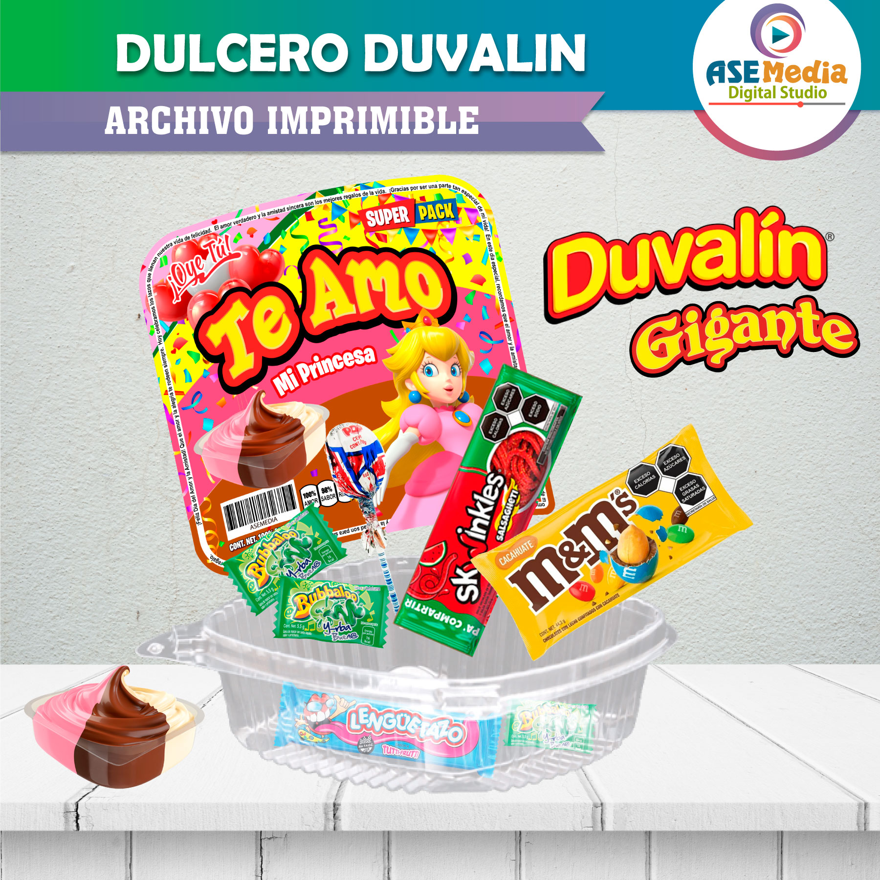 Día de San Valentín, Amor y Amistad | Plantillas Duvalín para Imprimir