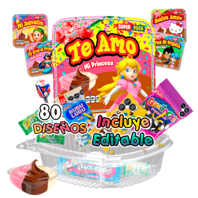 Día de San Valentín, Amor y Amistad | Plantillas Duvalín para Imprimir