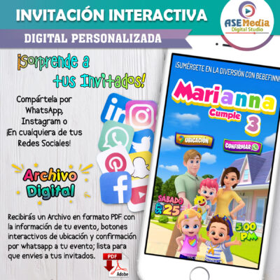 LEGO Fornite – Invitación Interactiva de Cumpleaños para WhatsApp