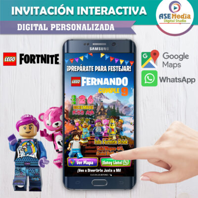 Biper y sus Amigos – Invitación Interactiva de Cumpleaños para WhatsApp