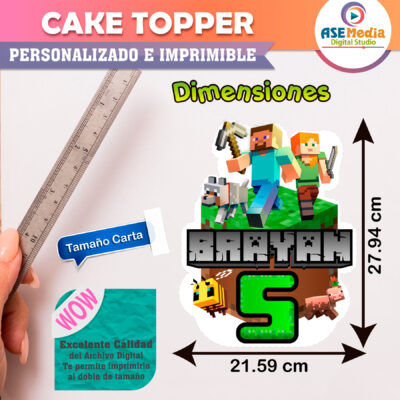Sing 2 ¡Ven y Canta de Nuevo! Cake Topper Letrero Imprimible para Pastel