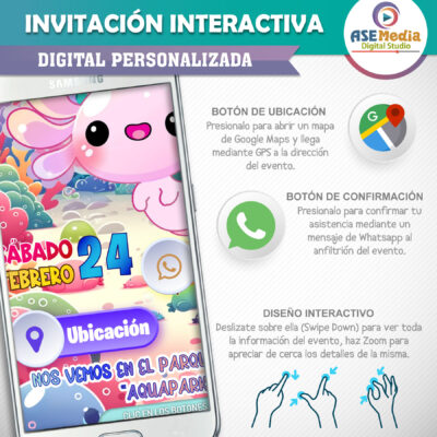 Huntrix, KPOP Demon Hunters – Invitación Musical Interactiva de Cumpleaños
