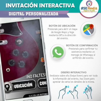 Moana y Simea – Invitación Interactiva de Cumpleaños para WhatsApp