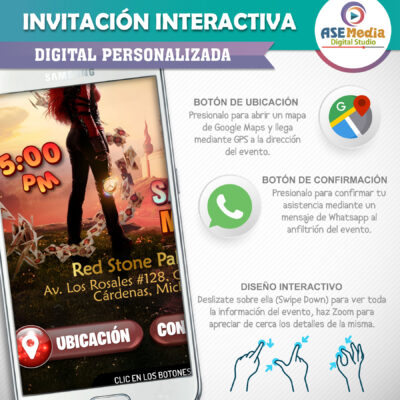 Descendientes, El Ascenso de Red – Invitación Interactiva de Cumpleaños para WhatsApp