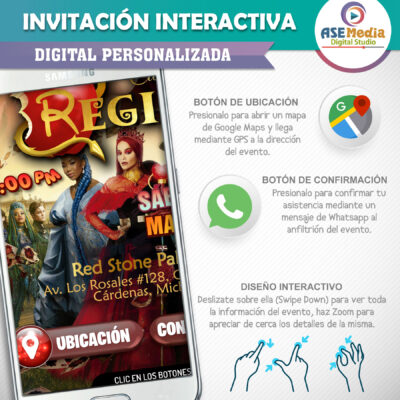 El Ascenso de Red – Invitación Interactiva de Cumpleaños para WhatsApp