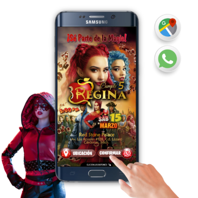 El Ascenso de Red – Invitación Interactiva de Cumpleaños para WhatsApp