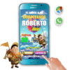 Russell, Una Aventura de Altura – Invitación Interactiva de Cumpleaños para WhatsApp