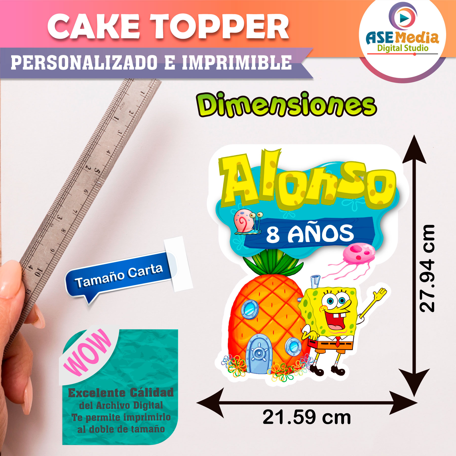 Camuflaje Soldados Militar Cake Topper Letrero Imprimible para Pastel