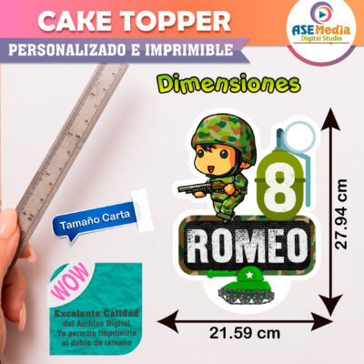 Dodge Challenger Cake Topper Letrero Imprimible para Pastel