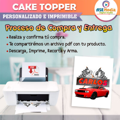 Spidey y sus Sorprendentes Amigos Cake Topper Letrero Imprimible para Pastel