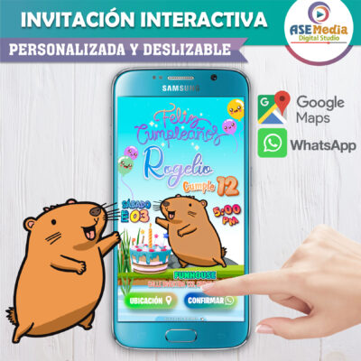 Cumpleaños Navideño – Invitación Interactiva de Cumpleaños para WhatsApp