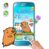 Capybara para Niño – Invitación Interactiva de Cumpleaños para WhatsApp
