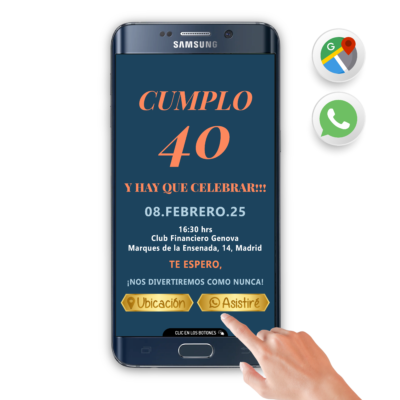 Y Llego Mi Cumpleaños – Invitación Interactiva de Cumpleaños para WhatsApp