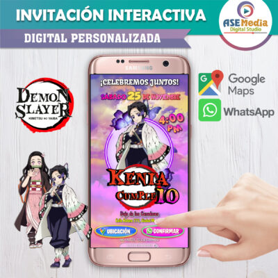 Mascara de Lucha Libre – Invitación Interactiva de Cumpleaños para WhatsApp