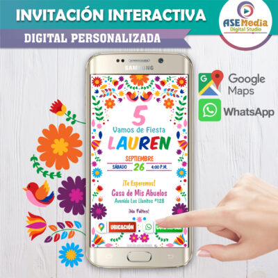 Y Llego Mi Cumpleaños – Invitación Interactiva de Cumpleaños para WhatsApp