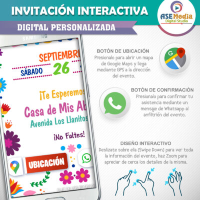 Y Llego Mi Cumpleaños – Invitación Interactiva de Cumpleaños para WhatsApp