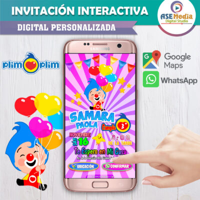 Capybara para Niño – Invitación Interactiva de Cumpleaños para WhatsApp