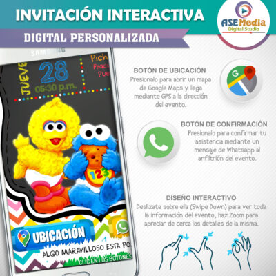 Ninjago – Invitación Interactiva de Cumpleaños para WhatsApp