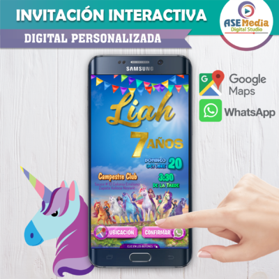 Sheriff Labrador – Invitación Interactiva de Cumpleaños para WhatsApp