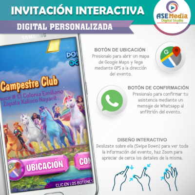 Sheriff Labrador – Invitación Interactiva de Cumpleaños para WhatsApp