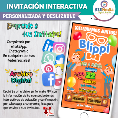 Cumpleaños Carreras – Invitación Interactiva de Cumpleaños para WhatsApp