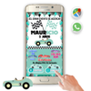 Cumpleaños Carreras – Invitación Interactiva de Cumpleaños para WhatsApp