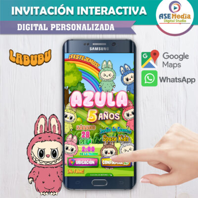 Abejitas- Invitación Interactiva de Cumpleaños para WhatsApp