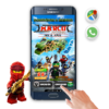 Ninjago – Invitación Interactiva de Cumpleaños para WhatsApp