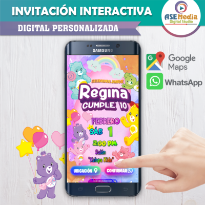 Mis XV Años en Menta – Invitación Interactiva de Cumpleaños para WhatsApp