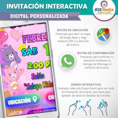 Mis XV Años en Menta – Invitación Interactiva de Cumpleaños para WhatsApp