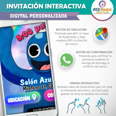 Treinta, Coqueta y Próspera – Invitación Interactiva de Cumpleaños para WhatsApp
