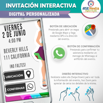 Treinta, Coqueta y Próspera – Invitación Interactiva de Cumpleaños para WhatsApp