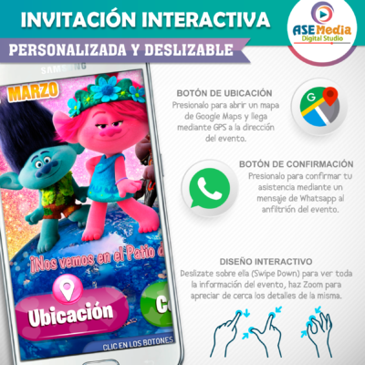 Super Beard Avdventure – Invitación Interactiva de Cumpleaños para WhatsApp