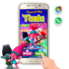 Poppy, Trolls – Invitación Interactiva de Cumpleaños para WhatsApp