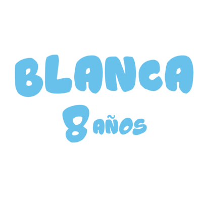 Bluey Logo Personalizado con Nombre