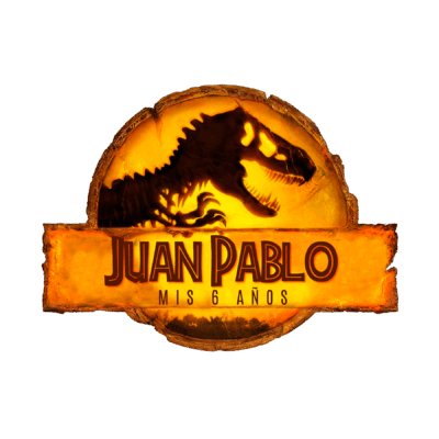 Jurassic World Dominion Logo Personalizado con Nombre